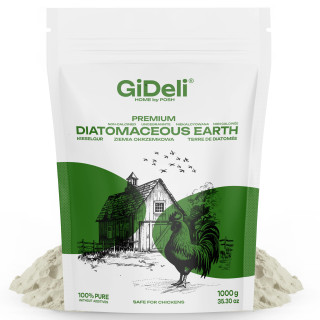 Kieselgur Hühner 1kg - Diatomeenerde Fein | GiDeli