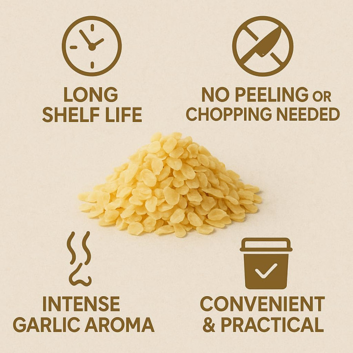 Knoblauchflocken 5kg - Naturrein Gastronomie | GiDeli