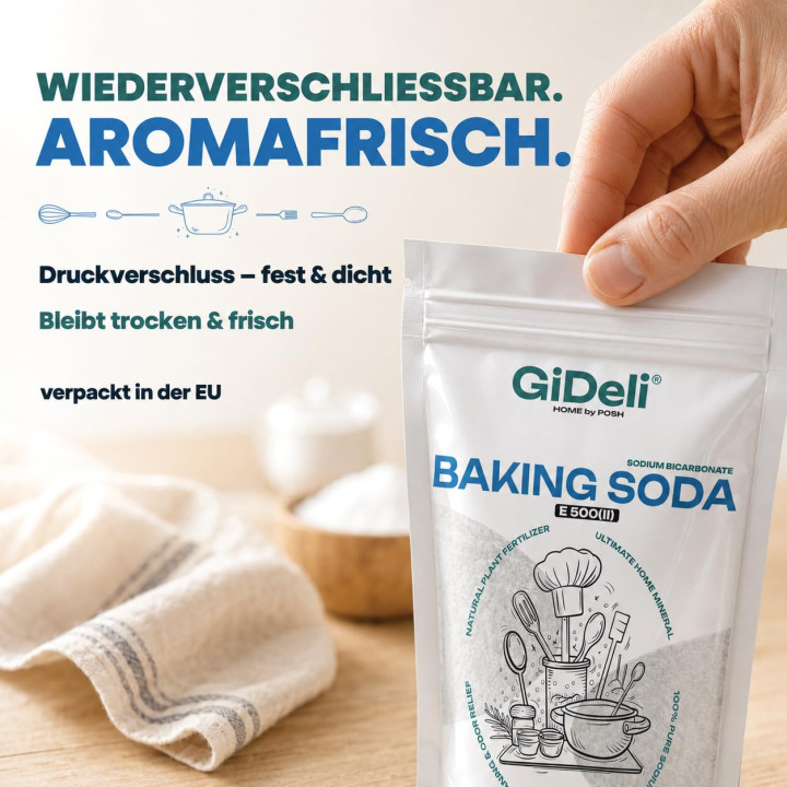 Natron 20kg - Lebensmittelqualität | GiDeli