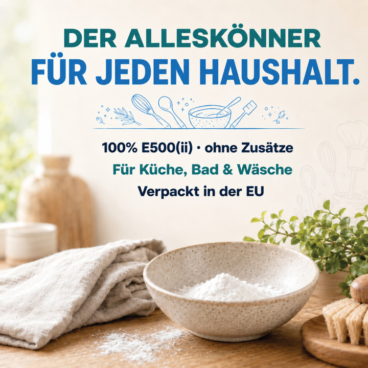 Natron 25kg - Lebensmittelqualität | GiDeli