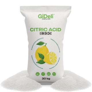 Zitronensäure 30kg - Entkalker Citric Acid | GiDeli