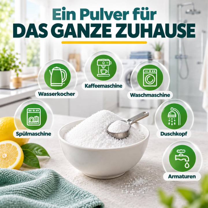 Zitronensäure 25kg - Entkalker Citric Acid | GiDeli