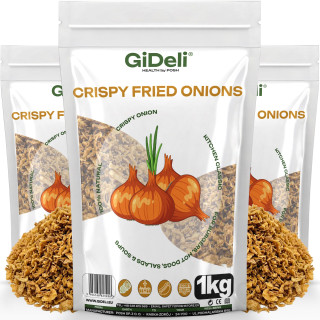 Röstzwiebeln 3kg - Knusprig Geröstet Zwiebeln | GiDeli