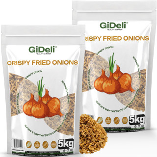 Röstzwiebeln 10kg - Knusprig Geröstet Zwiebeln | GiDeli