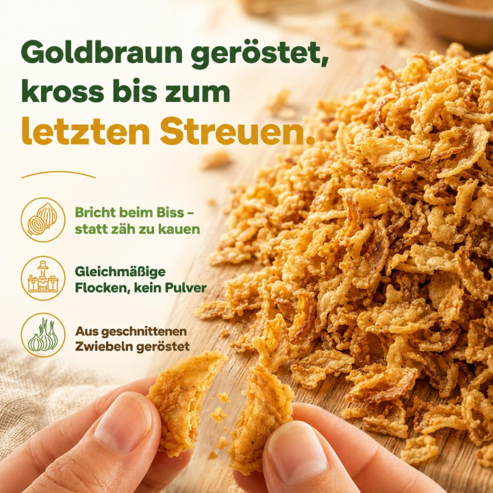 Röstzwiebeln 5kg - Knusprig Geröstet Zwiebeln | GiDeli
