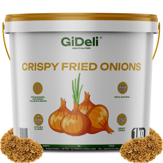 Röstzwiebeln 1kg - Knusprig Geröstet Zwiebeln | GiDeli