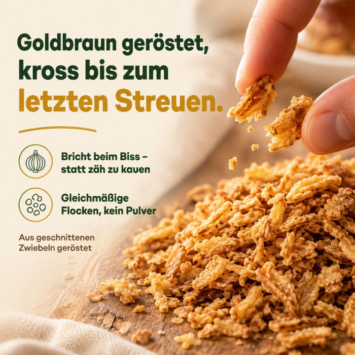 Röstzwiebeln 3kg - Knusprig Geröstet Zwiebeln | GiDeli
