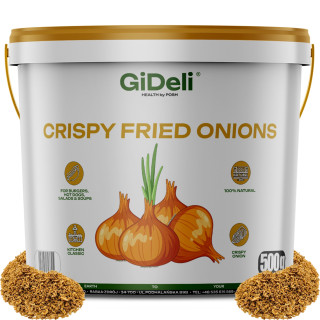Röstzwiebeln 500g - Knusprig Geröstet Zwiebeln | GiDeli