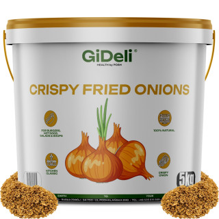Röstzwiebeln 5kg - Knusprig Geröstet Zwiebeln | GiDeli