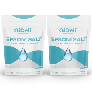 Epsom Salz 10kg - Bittersalz Magnesiumsulfat | GiDeli