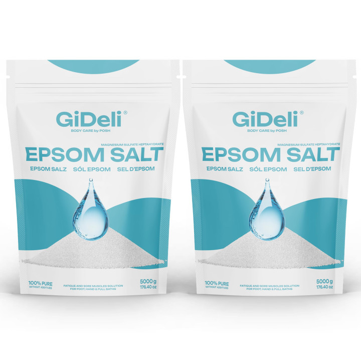 Epsom Salz 10kg - Bittersalz Magnesiumsulfat | GiDeli