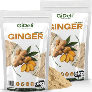 Ingwerpulver 10kg - Gemahlen Ingwer Naturrein Tee | GiDeli