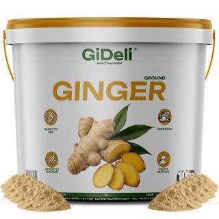 Ingwerpulver 10kg - Gemahlen Ingwer Naturrein Tee | GiDeli