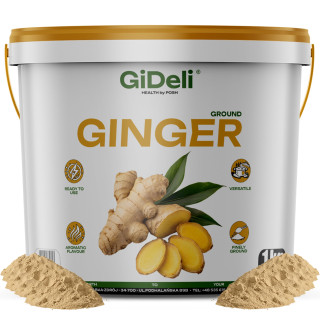 Ingwerpulver 1kg - Gemahlen Ingwer Naturrein Tee | GiDeli