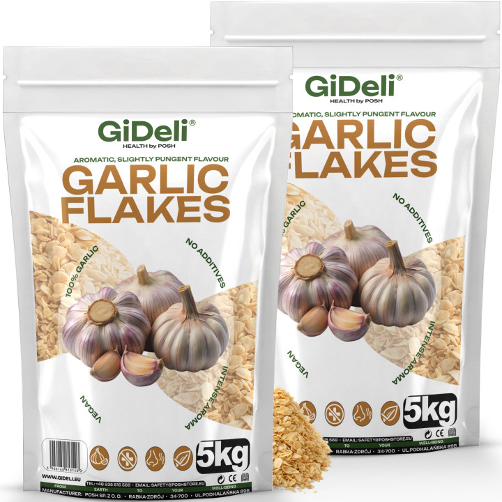 Knoblauchflocken 10kg - Naturrein Gastronomie | GiDeli
