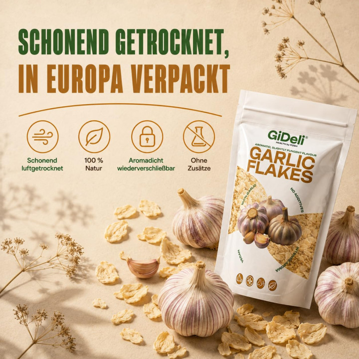 Knoblauchflocken 10kg - Naturrein Gastronomie | GiDeli