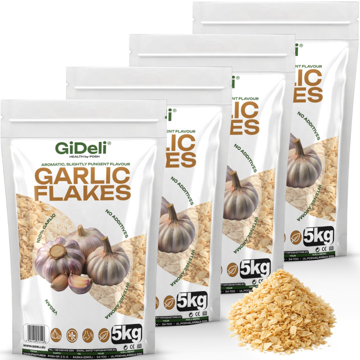Knoblauchflocken 20kg - Naturrein Gastronomie | GiDeli