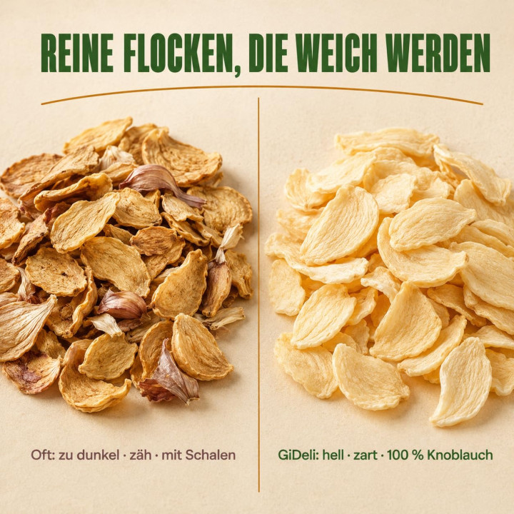 Knoblauchflocken 20kg - Naturrein Gastronomie | GiDeli