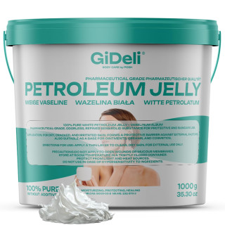 Weiße Vaseline 1kg - Rein Hautpflege Tattoo-Schutz | GiDeli