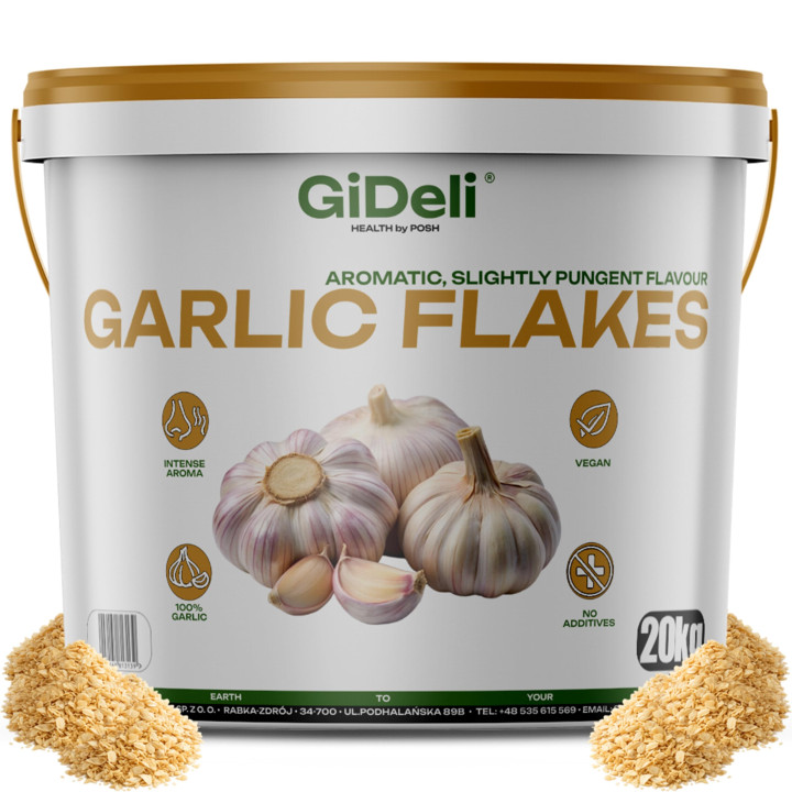 Knoblauchflocken 20kg - Naturrein Gastronomie | GiDeli