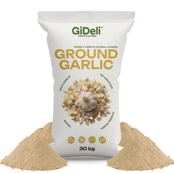 Knoblauchpulver Gemahlen 30kg - Naturrein Fleisch | GiDeli