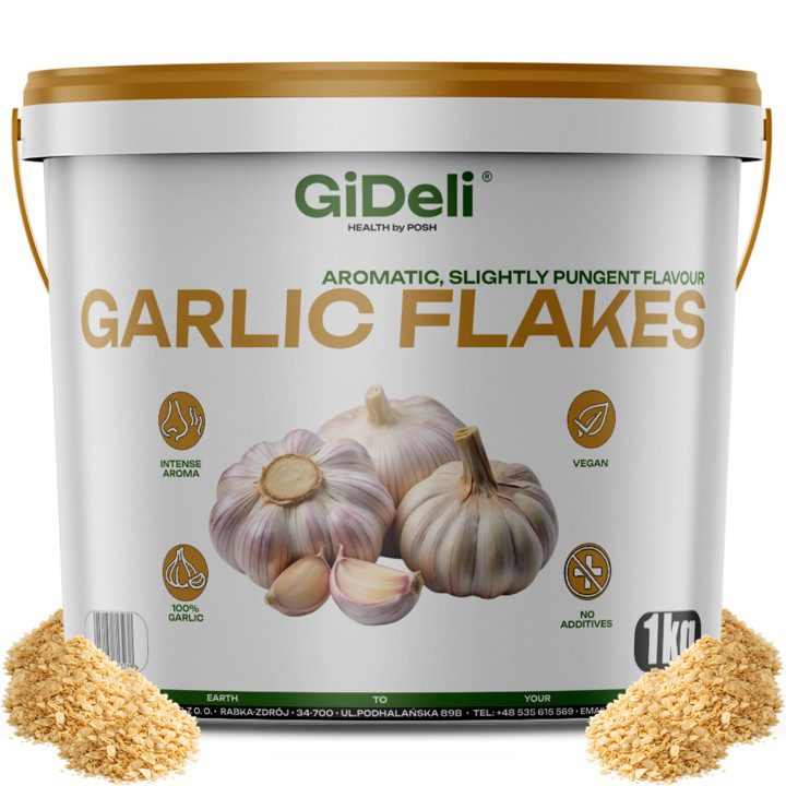 Knoblauchflocken 1kg - Naturrein Gastronomie | GiDeli