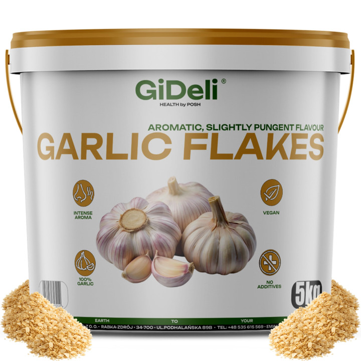 Knoblauchflocken 5kg - Naturrein Gastronomie | GiDeli