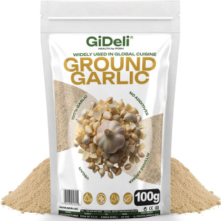 Knoblauchpulver Gemahlen 100g - Naturrein Fleisch | GiDeli