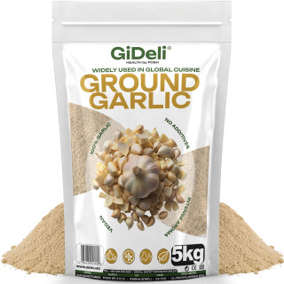 Knoblauchpulver Gemahlen 5kg - Naturrein Fleisch | GiDeli