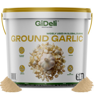 Knoblauchpulver Gemahlen 5kg - Naturrein Fleisch | GiDeli