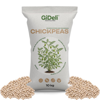 Kichererbsen Getrocknet 10kg - Ungeröstet Protein | GiDeli