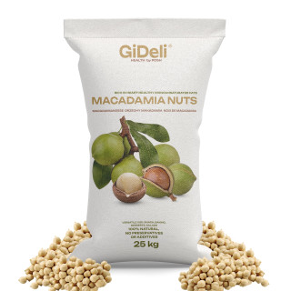 Macadamianüsse Bruch 25kg - Macadamia Ungesalzen | GiDeli