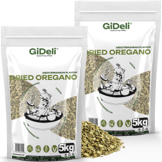 Oregano 10kg - Getrocknet Blätter Natur Vegan Pizza | GiDeli