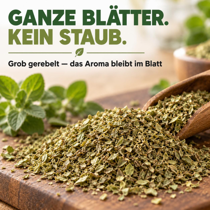 Oregano 15kg - Getrocknet Blätter Natur Vegan Pizza | GiDeli