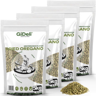 Oregano 20kg - Getrocknet Blätter Natur Vegan Pizza | GiDeli