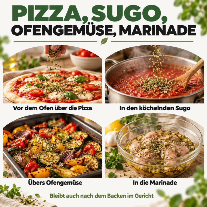Oregano 5kg - Getrocknet Blätter Natur Vegan Pizza | GiDeli