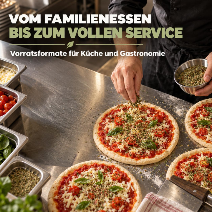 Oregano 5kg - Getrocknet Blätter Natur Vegan Pizza | GiDeli