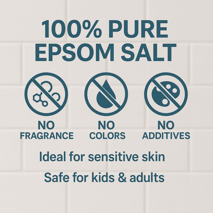 Epsom Salz 10kg - Bittersalz Magnesiumsulfat | GiDeli