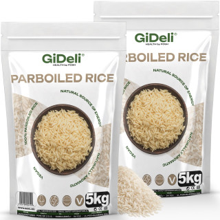 Parboiled Reis 10kg - Langkorn Locker | GiDeli