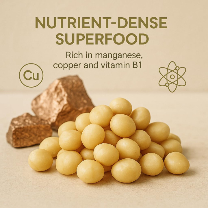 Macadamianüsse Bruch 25kg - Macadamia Ungesalzen | GiDeli
