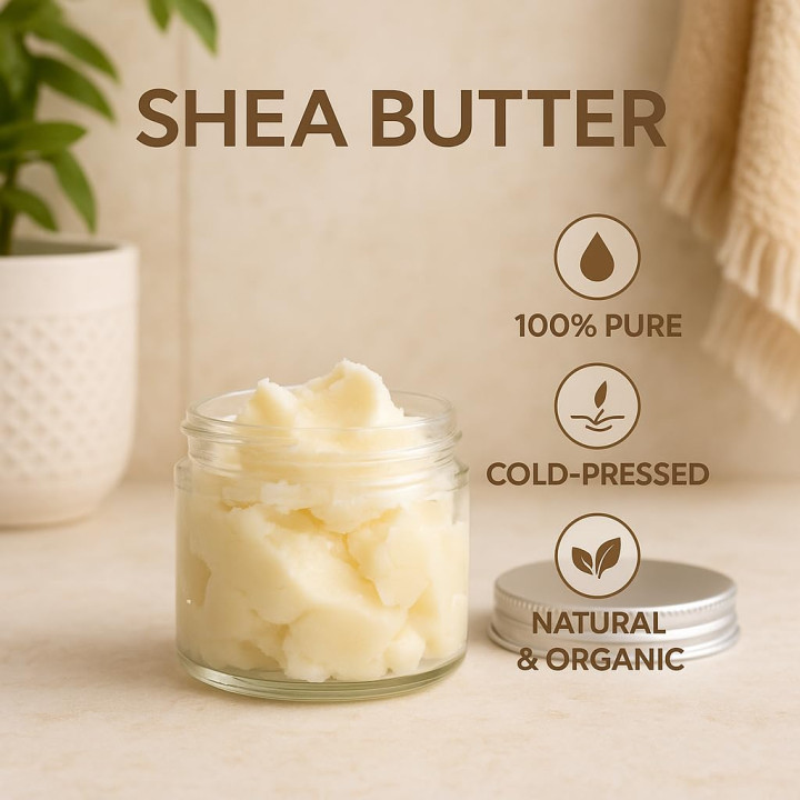 Sheabutter 10kg - Unraffiniert A-Grade Handgeknetet | GiDeli