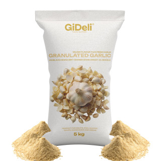 Knoblauch Granuliert 5kg - Fleisch Gemüse Fisch | GiDeli