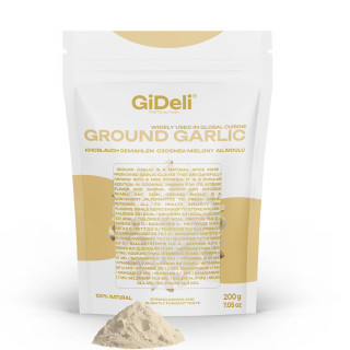 Knoblauchpulver Gemahlen 200g - Naturrein Fleisch | GiDeli