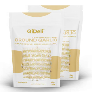 Knoblauchpulver Gemahlen 10kg - Naturrein Fleisch | GiDeli