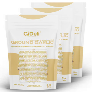 Knoblauchpulver Gemahlen 15kg - Naturrein Fleisch | GiDeli