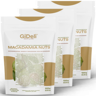 Macadamianüsse Bruch 3kg - Macadamia Ungesalzen | GiDeli