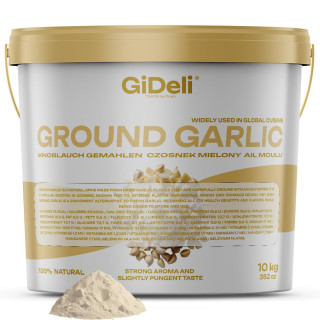 Knoblauchpulver Gemahlen 10kg - Naturrein Fleisch | GiDeli