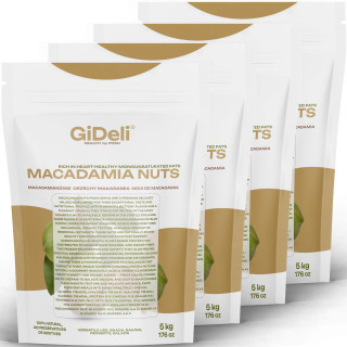 Macadamianüsse Bruch 20kg - Macadamia Ungesalzen | GiDeli