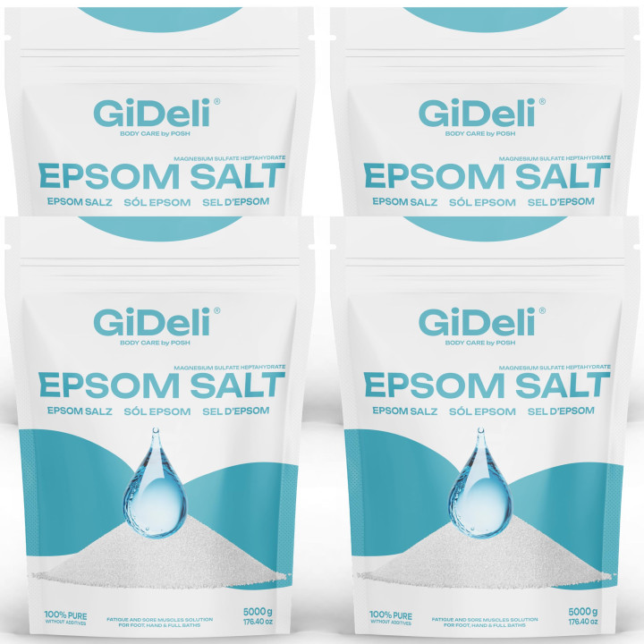 Epsom Salz 20kg - Bittersalz Magnesiumsulfat | GiDeli