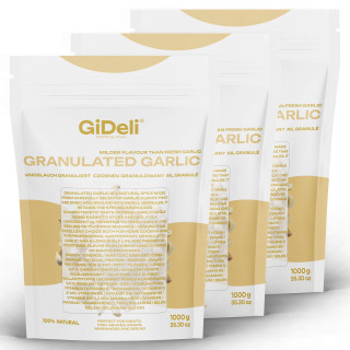 Knoblauch Granuliert 3kg - Fleisch Gemüse Fisch | GiDeli